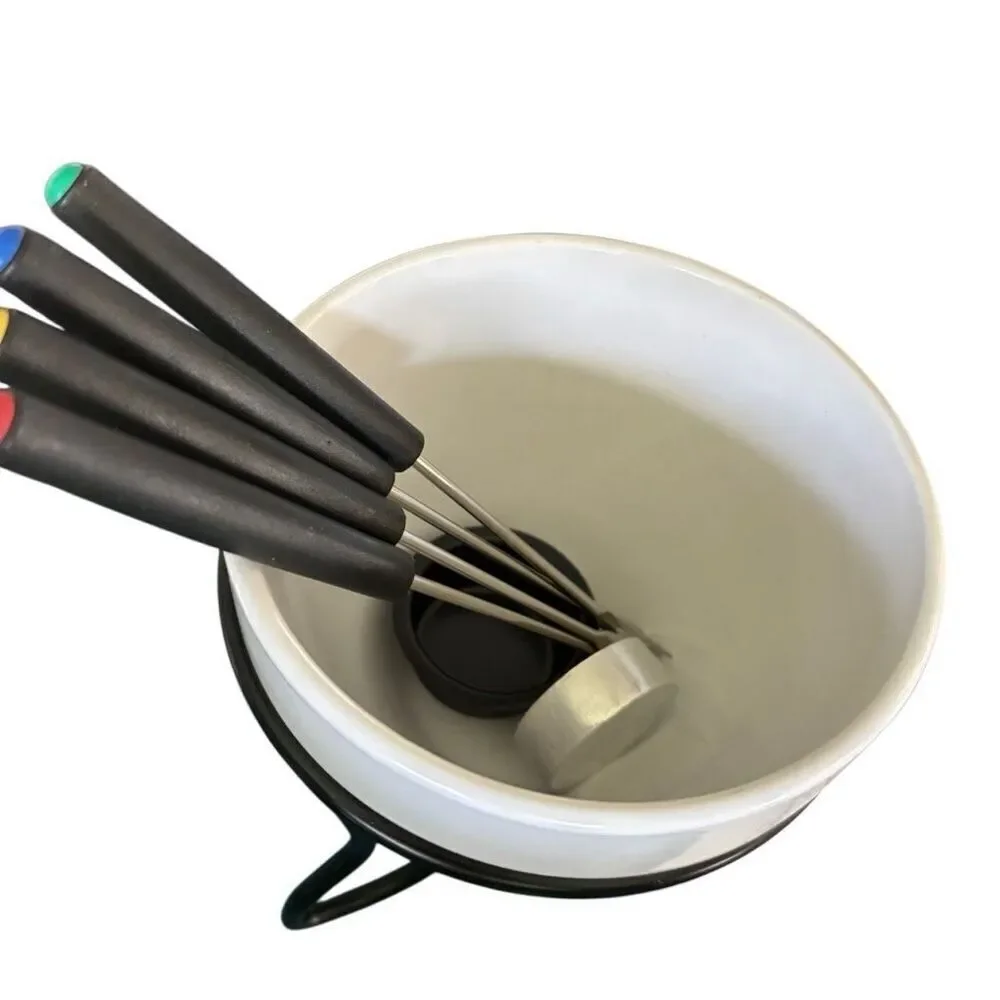 Wilton Dessert 8 Piece Fondue Set *New, Open Box*